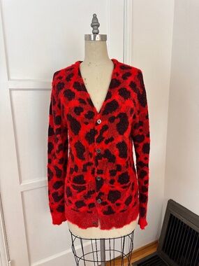I.N.C. spotted cardigan